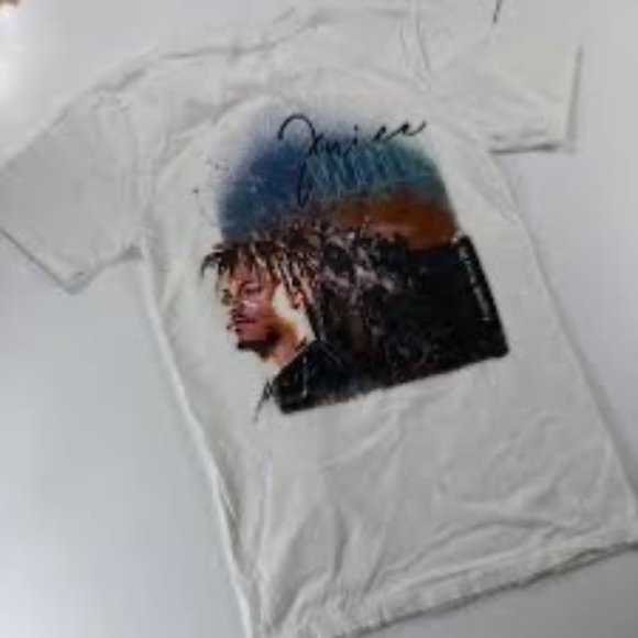 Juice WRLD Shirt Unisex Large Sagittarius Desert T-Shirt Crewneck Graphic Tee - Picture 1 of 6